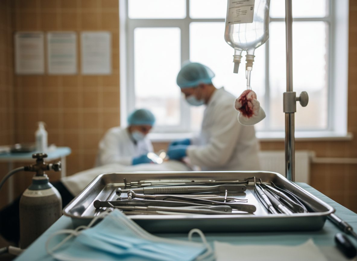 Emergency Care being carried out at Cedar Grove Family Dental in Collierville